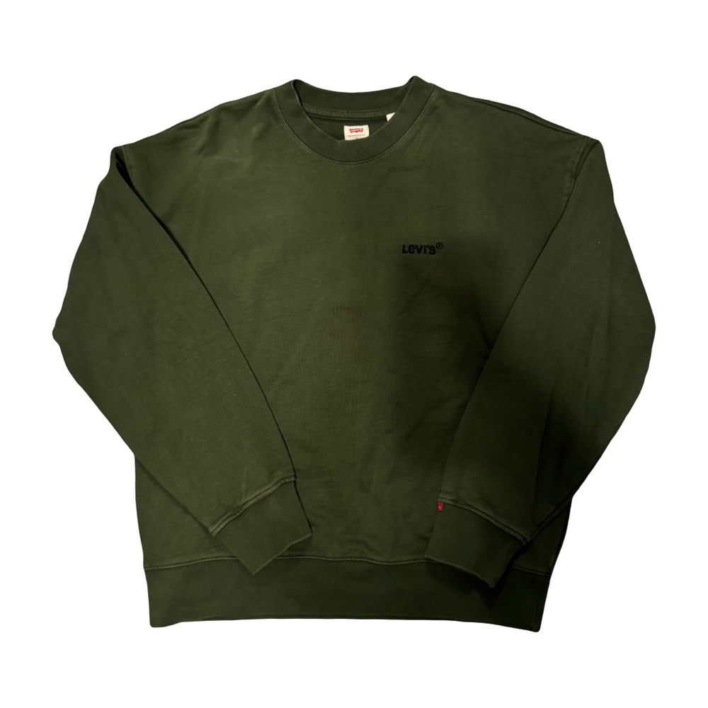 Levi's Men's Green crewneck sweater